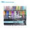 48 Unique Colors Gel Pen Set for Adult Coloring Books - No Duplicates